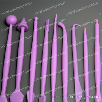 9pcs cake modelling tool set cake decoration tool